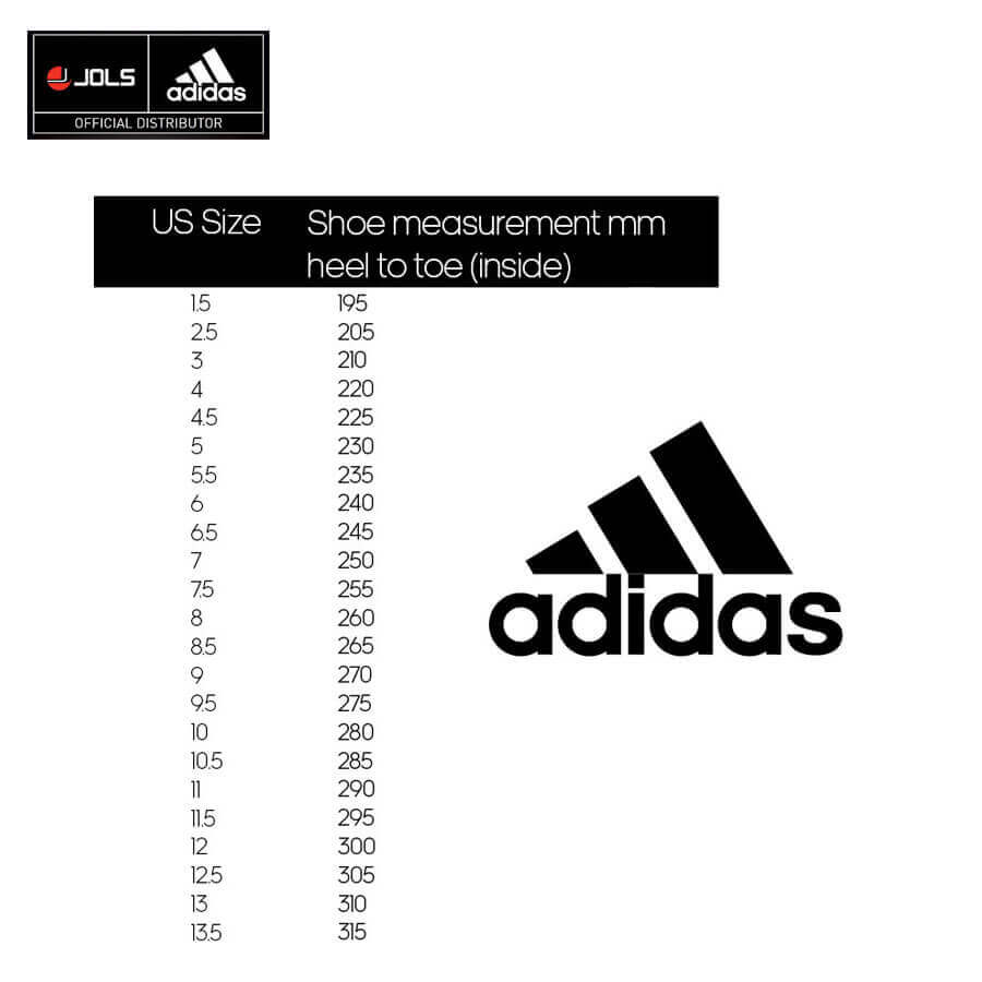 Adidas Martialart Size Chart 1